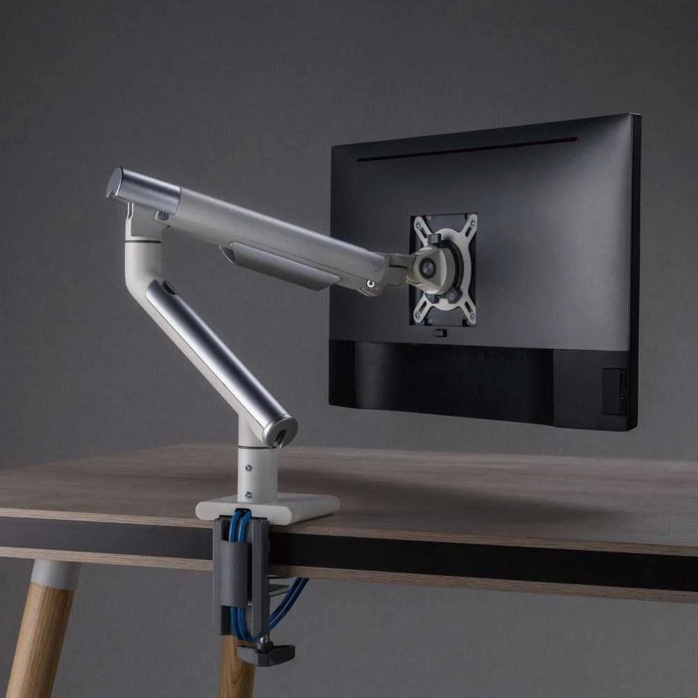 Laikiklis ART GAS DESK MOUNT FOR 1 LED / LCD MONITORIUS 17-32inch 2-9kg 2xUSB 3.0 PREMIUM ALU