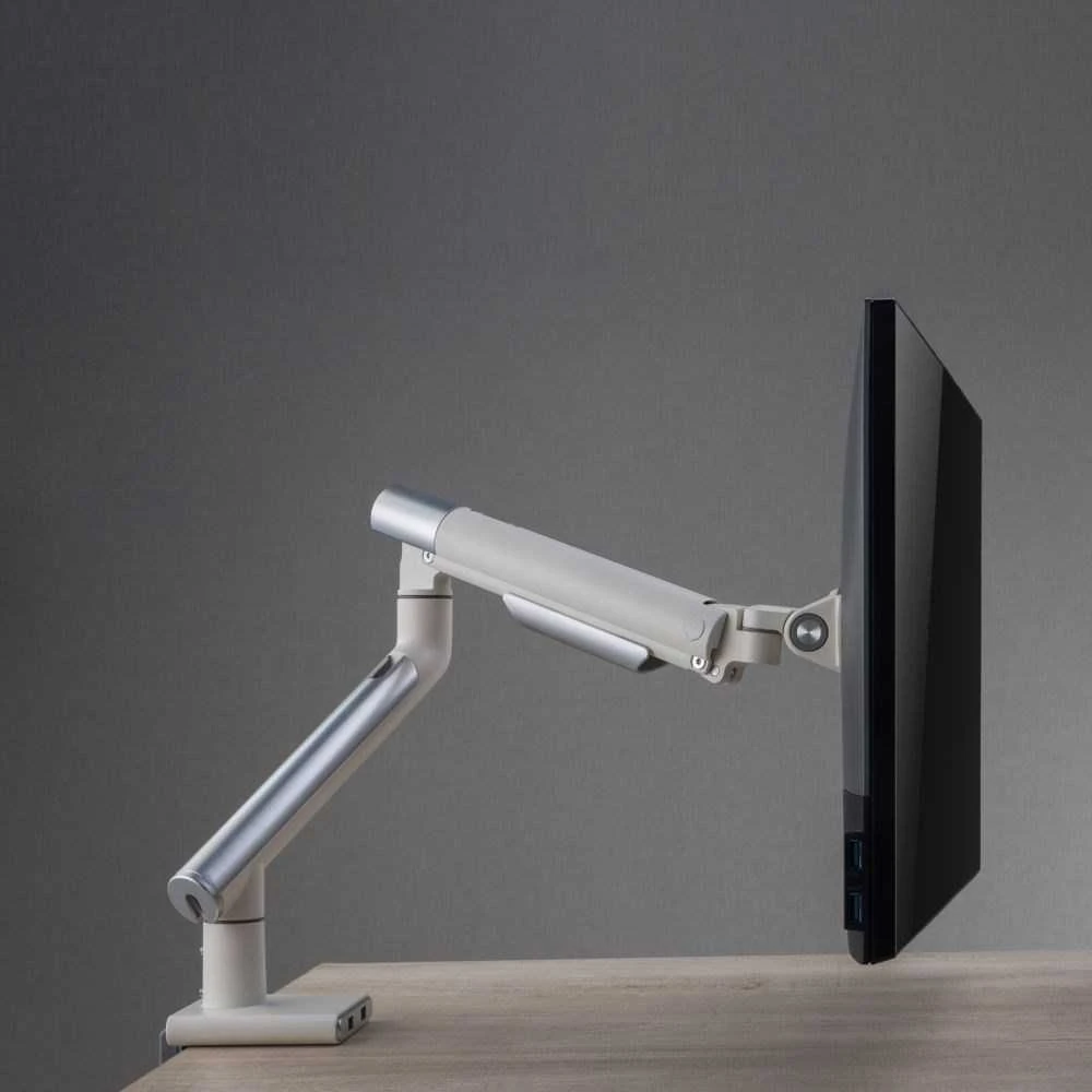 Laikiklis ART GAS DESK MOUNT FOR 1 LED / LCD MONITORIUS 17-32inch 2-9kg 2xUSB 3.0 PREMIUM ALU