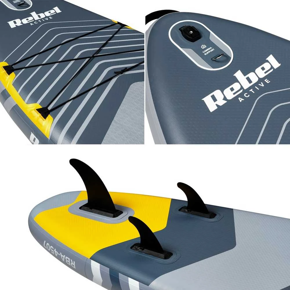 REBEL ACTIVE pripučiamos SUP lentos 350x81x15cm rinkinys