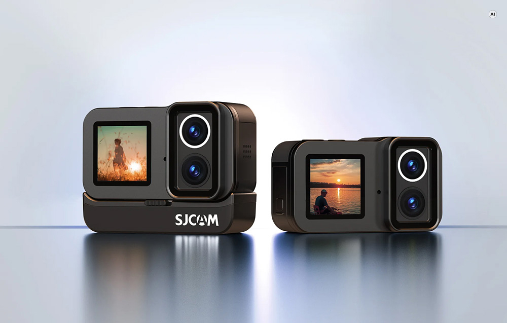 Action camera SJCAM SJ20 Charging Combo aprašymas - Prekės nuotrauka