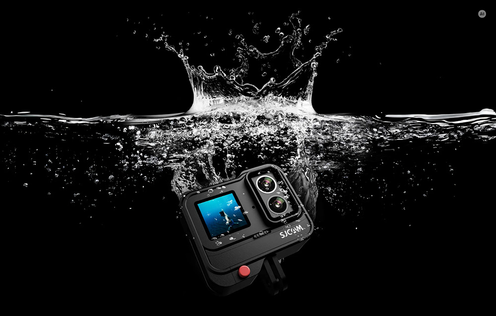 Action camera SJCAM SJ20 Charging Combo aprašymas - Prekės nuotrauka
