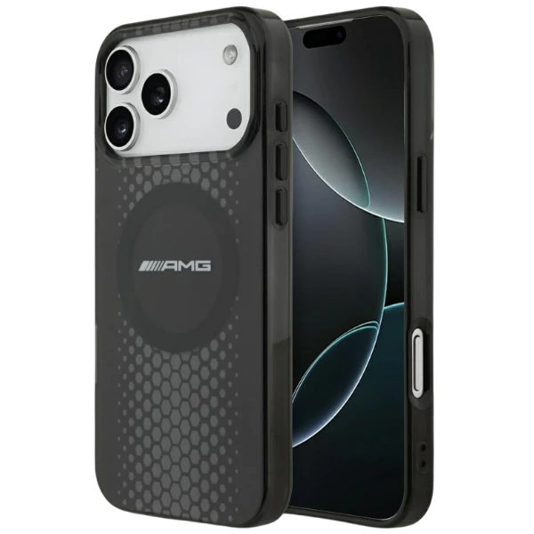 Mercedes Dėklas AMG Double Layer skaidrus Graphics MagSafe skirtas Apple iPhone 17 Pro Max juodos spalvos aprašymas - Prekės nuotrauka Mercedes Dėklas AMG Double Layer skaidrus Graphics MagSafe skirtas Apple iPhone 17 Pro Max juodos spalvos aprašymas - Prekės nuotrauka