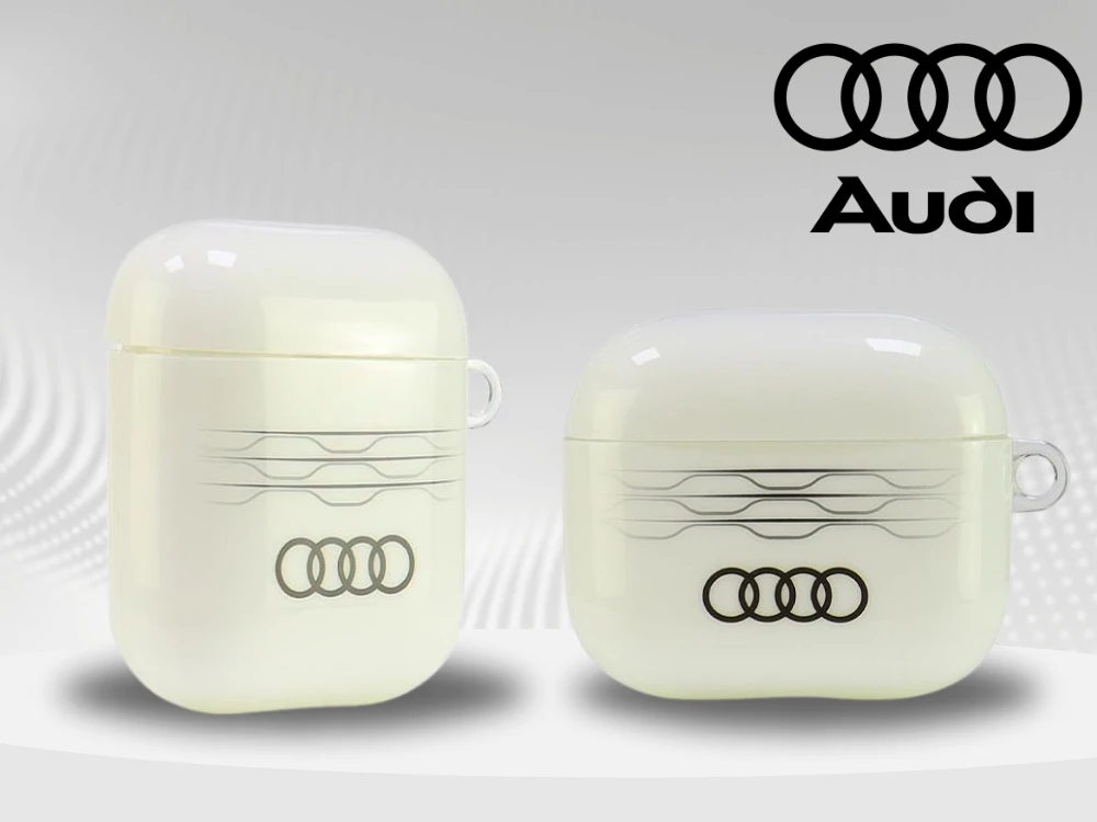 Apple AirPods 3 Audi IML Geometric Pattern Cover (AU-IMLAP3-A6/D3-WE) dėklas ausinėms baltos spalvos aprašymas - Prekės nuotrauka Apple AirPods 3 Audi IML Geometric Pattern Cover (AU-IMLAP3-A6/D3-WE) dėklas ausinėms baltos spalvos aprašymas - Prekės nuotrauka