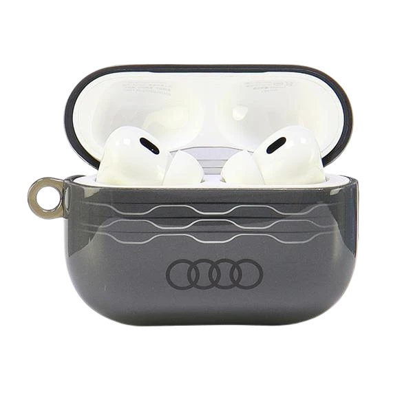Apple AirPods Pro 2 Audi IML Geometric Pattern Cover (AU-IMLAPP2-A6/D3-GY) dėklas ausinėms pilkos spalvos aprašymas - Prekės nuotrauka Apple AirPods Pro 2 Audi IML Geometric Pattern Cover (AU-IMLAPP2-A6/D3-GY) dėklas ausinėms pilkos spalvos aprašymas - Prekės nuotrauka