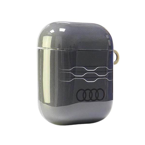 Apple AirPods 1 / 2 Audi IML Geometric Pattern Cover (AU-IMLAP-A6/D3-GY) dėklas ausinėms pilkos spalvos aprašymas - Prekės nuotrauka Apple AirPods 1 / 2 Audi IML Geometric Pattern Cover (AU-IMLAP-A6/D3-GY) dėklas ausinėms pilkos spalvos aprašymas - Prekės nuotrauka