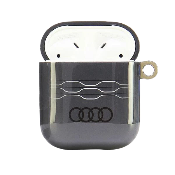 Apple AirPods 1 / 2 Audi IML Geometric Pattern Cover (AU-IMLAP-A6/D3-GY) dėklas ausinėms pilkos spalvos aprašymas - Prekės nuotrauka Apple AirPods 1 / 2 Audi IML Geometric Pattern Cover (AU-IMLAP-A6/D3-GY) dėklas ausinėms pilkos spalvos aprašymas - Prekės nuotrauka