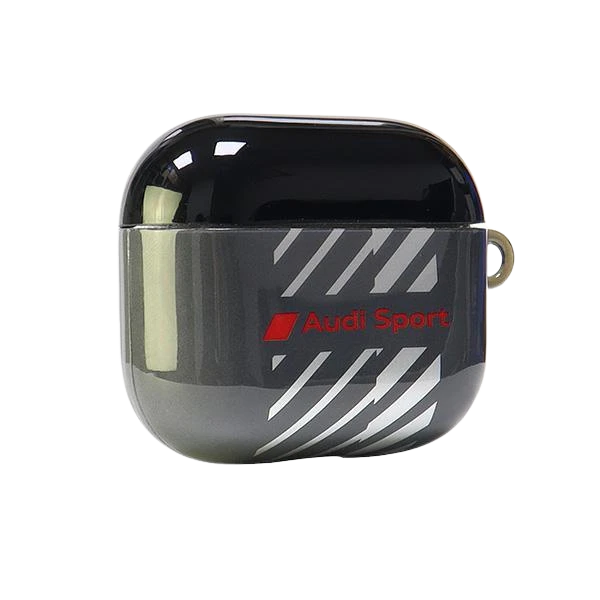 Apple AirPods 3 Audi IML Sport Cover (AUS-IMLAP3-RSQ/D1-BK) dėklas ausinėms juodos spalvos aprašymas - Prekės nuotrauka Apple AirPods 3 Audi IML Sport Cover (AUS-IMLAP3-RSQ/D1-BK) dėklas ausinėms juodos spalvos aprašymas - Prekės nuotrauka