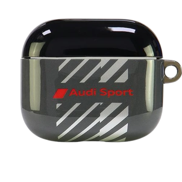 Apple AirPods 3 Audi IML Sport Cover (AUS-IMLAP3-RSQ/D1-BK) dėklas ausinėms juodos spalvos aprašymas - Prekės nuotrauka Apple AirPods 3 Audi IML Sport Cover (AUS-IMLAP3-RSQ/D1-BK) dėklas ausinėms juodos spalvos aprašymas - Prekės nuotrauka