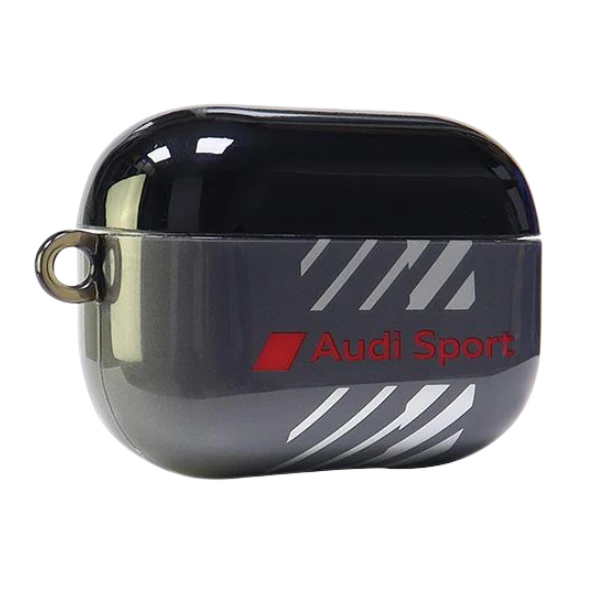 Apple AirPods Pro 2 Audi IML Sport Cover (AUS-IMLAPP2-RSQ/D1-BK) dėklas ausinėms juodos spalvos aprašymas - Prekės nuotrauka