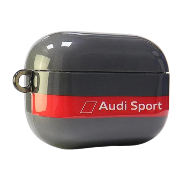Apple AirPods Pro 2 Audi IML Sport Cover (AUS-IMLAPP2-RSQ/D4-GY) dėklas ausinėms pilkos spalvos aprašymas - Prekės nuotrauka Apple AirPods Pro 2 Audi IML Sport Cover (AUS-IMLAPP2-RSQ/D4-GY) dėklas ausinėms pilkos spalvos aprašymas - Prekės nuotrauka