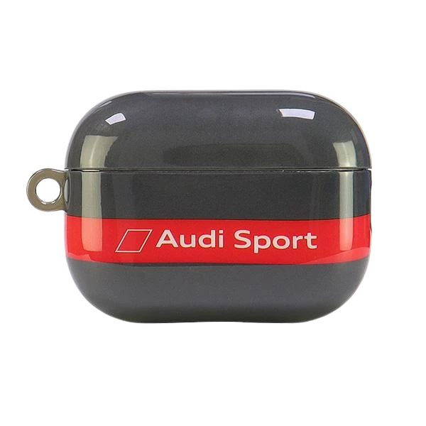 Apple AirPods Pro 2 Audi IML Sport Cover (AUS-IMLAPP2-RSQ/D4-GY) dėklas ausinėms pilkos spalvos aprašymas - Prekės nuotrauka Apple AirPods Pro 2 Audi IML Sport Cover (AUS-IMLAPP2-RSQ/D4-GY) dėklas ausinėms pilkos spalvos aprašymas - Prekės nuotrauka