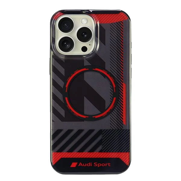 Apple iPhone 16 Pro Max Audi IML Sport MagSafe (AUS-IMLMIP16PM-RSQ/D2-BK) dėklas telefonui juodos spalvos aprašymas - Prekės nuotrauka Apple iPhone 16 Pro Max Audi IML Sport MagSafe (AUS-IMLMIP16PM-RSQ/D2-BK) dėklas telefonui juodos spalvos aprašymas - Prekės nuotrauka
