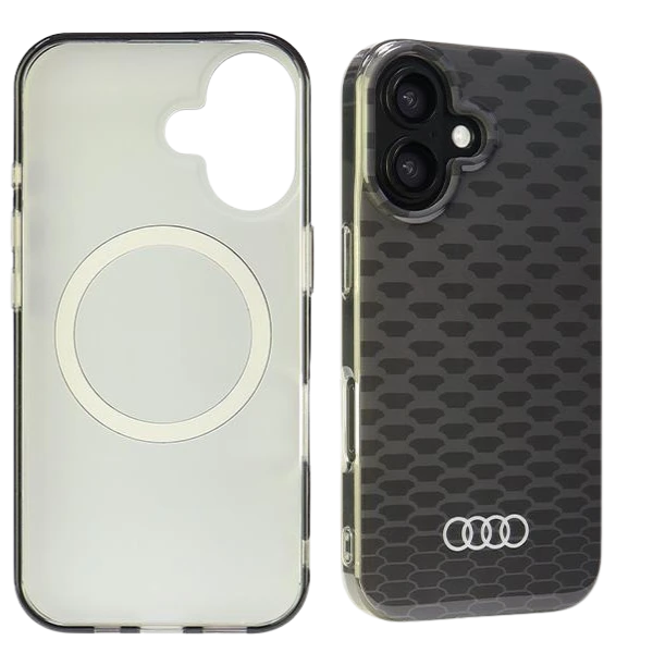 Apple iPhone 16 Audi IML Stitching Pattern MagSafe (AU-IMLMIP16-Q5/D3-BK) dėklas telefonui juodos spalvos aprašymas - Prekės nuotrauka Apple iPhone 16 Audi IML Stitching Pattern MagSafe (AU-IMLMIP16-Q5/D3-BK) dėklas telefonui juodos spalvos aprašymas - Prekės nuotrauka