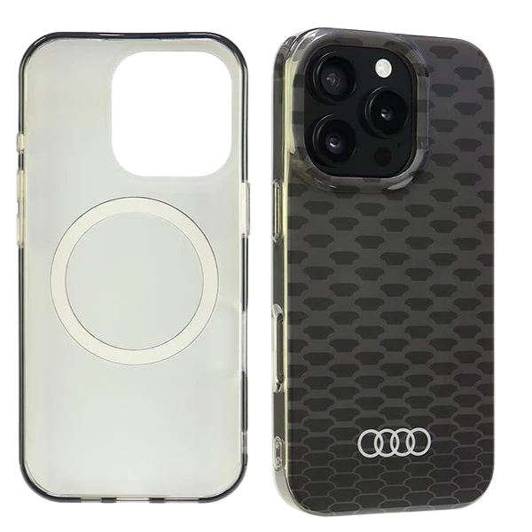 Apple iPhone 16 Pro Audi IML Stitching Pattern MagSafe (AU-IMLMIP16P-Q5/D3-BK) dėklas telefonui juodos spalvos aprašymas - Prekės nuotrauka Apple iPhone 16 Pro Audi IML Stitching Pattern MagSafe (AU-IMLMIP16P-Q5/D3-BK) dėklas telefonui juodos spalvos aprašymas - Prekės nuotrauka