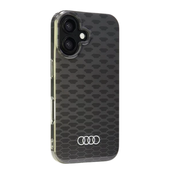 Apple iPhone 16 Plus Audi IML Stitching Pattern MagSafe (AU-IMLMIP16M-Q5/D3-BK) dėklas telefonui juodos spalvos aprašymas - Prekės nuotrauka