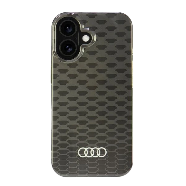 Apple iPhone 16 Plus Audi IML Stitching Pattern MagSafe (AU-IMLMIP16M-Q5/D3-BK) dėklas telefonui juodos spalvos aprašymas - Prekės nuotrauka