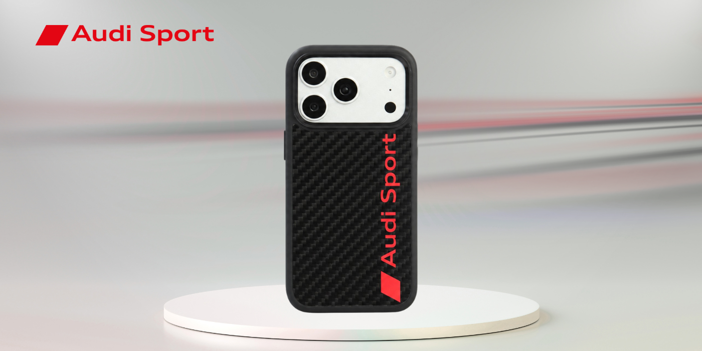 Audi R8 anglies pluošto MagSafe dėklas iPhone 18 Pro / 17 Pro - Juodas aprašymas - Prekės nuotrauka