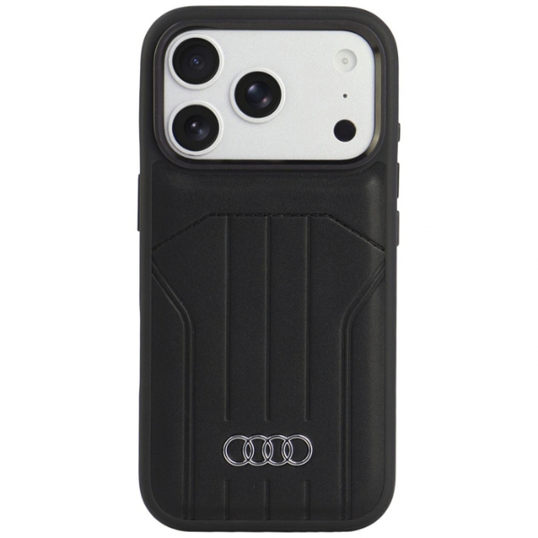 Audi Synthetic Odinis dėklas MagSafe for iPhone 18 Pro / 17 Pro - Juodas aprašymas - Prekės nuotrauka