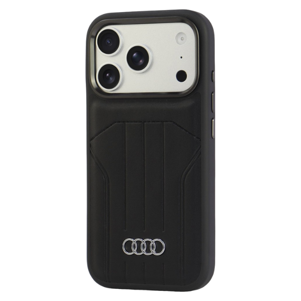 Audi Synthetic Odinis dėklas MagSafe for iPhone 18 Pro / 17 Pro - Juodas aprašymas - Prekės nuotrauka