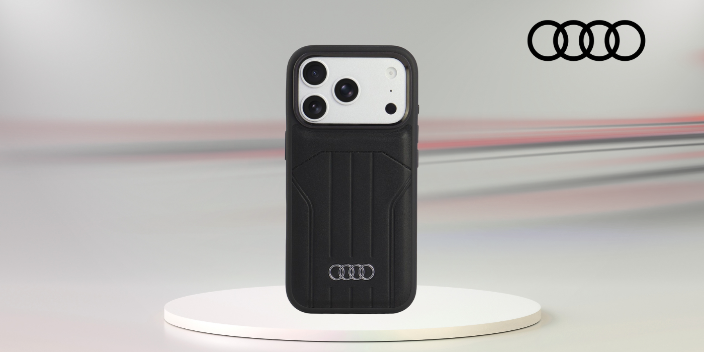 Audi Synthetic Odinis dėklas MagSafe for iPhone 18 Pro / 17 Pro - Juodas aprašymas - Prekės nuotrauka