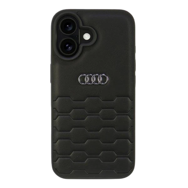 Apple iPhone 16 Plus Audi Synthetic Leather (AU-TPUPCIP16M-GT/D2-BK) dėklas telefonui juodos spalvos aprašymas - Prekės nuotrauka Apple iPhone 16 Plus Audi Synthetic Leather (AU-TPUPCIP16M-GT/D2-BK) dėklas telefonui juodos spalvos aprašymas - Prekės nuotrauka