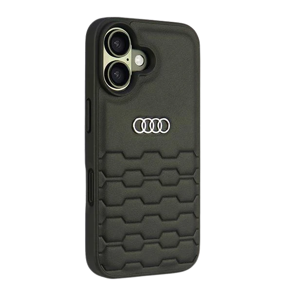 Apple iPhone 16 Plus Audi Synthetic Leather (AU-TPUPCIP16M-GT/D2-BK) dėklas telefonui juodos spalvos aprašymas - Prekės nuotrauka Apple iPhone 16 Plus Audi Synthetic Leather (AU-TPUPCIP16M-GT/D2-BK) dėklas telefonui juodos spalvos aprašymas - Prekės nuotrauka