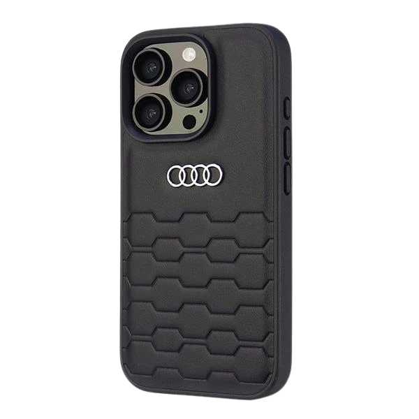Apple iPhone 16 Pro Max Audi Synthetic Leather (AU-TPUPCIP16PM-GT/D2-BK) dėklas telefonui juodos spalvos aprašymas - Prekės nuotrauka Apple iPhone 16 Pro Max Audi Synthetic Leather (AU-TPUPCIP16PM-GT/D2-BK) dėklas telefonui juodos spalvos aprašymas - Prekės nuotrauka