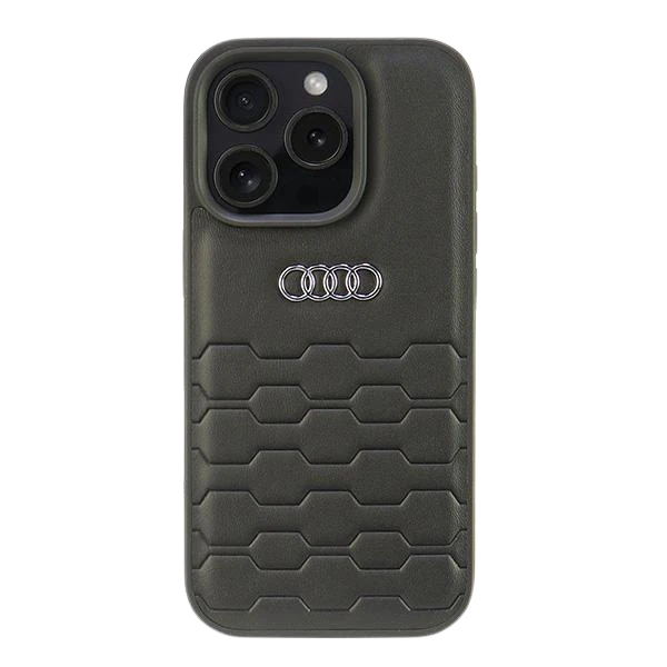 Apple iPhone 16 Pro Max Audi Synthetic Leather (AU-TPUPCIP16PM-GT/D2-BK) dėklas telefonui juodos spalvos aprašymas - Prekės nuotrauka Apple iPhone 16 Pro Max Audi Synthetic Leather (AU-TPUPCIP16PM-GT/D2-BK) dėklas telefonui juodos spalvos aprašymas - Prekės nuotrauka