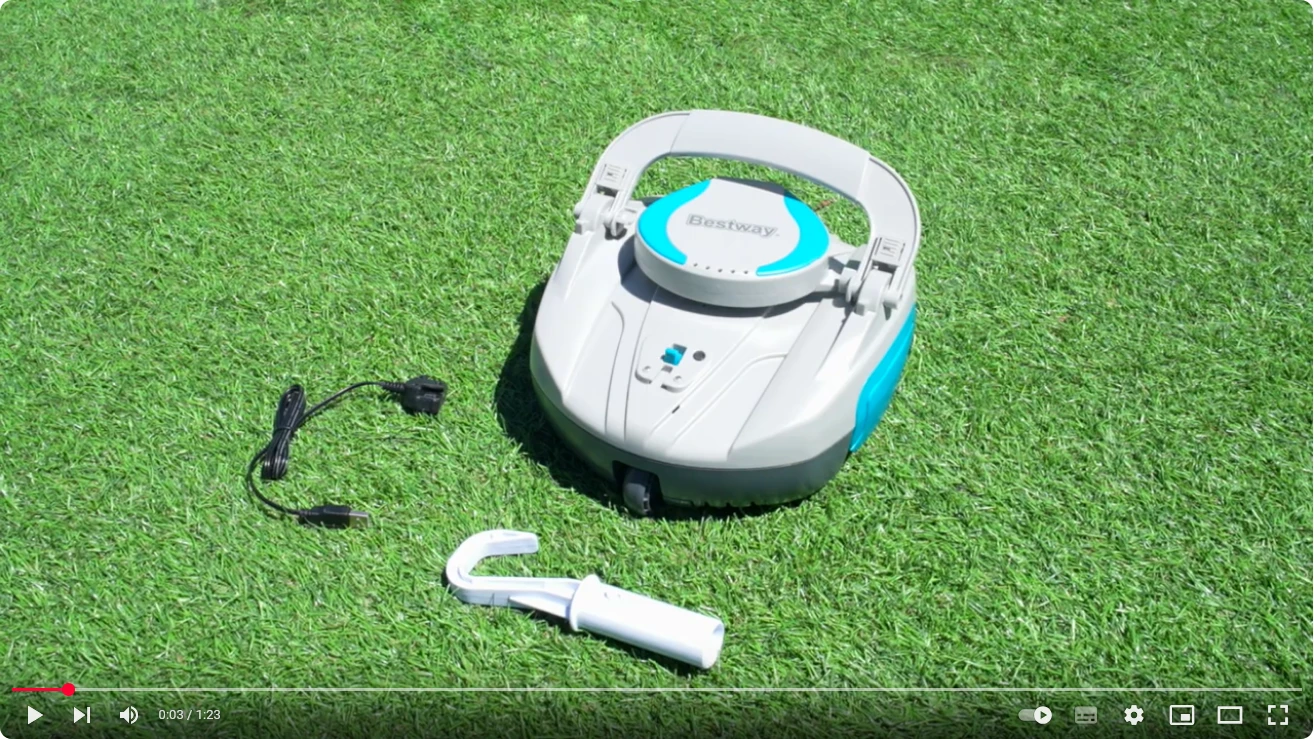 Bestway Automatic Cordless Pool Vacuum Cleaner AquaTronix G100 58864 aprašymas - Prekės nuotrauka