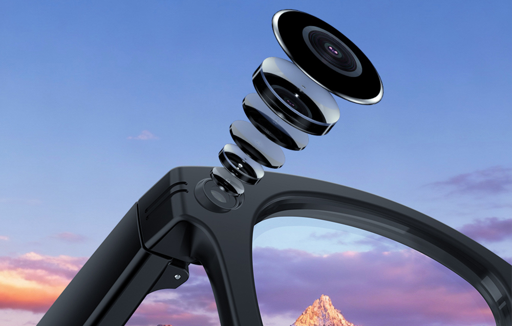 BlitzWolf BW-AG1 Pro AI Smart Glasses with interchangeable photochromic lenses aprašymas - Prekės nuotrauka