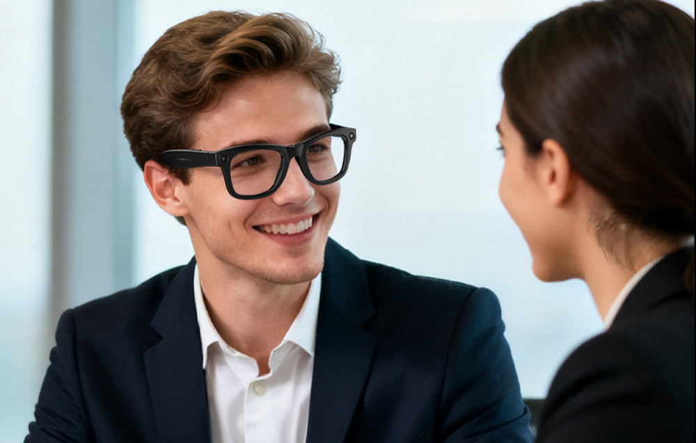 BlitzWolf BW-AG1 Pro AI Smart Glasses with interchangeable photochromic lenses aprašymas - Prekės nuotrauka