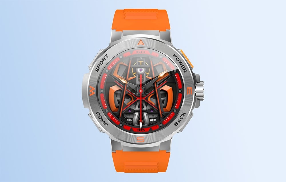 Išmanusis laikrodis BlitzWolf BW-AT5 smartwatch (oranžinis) aprašymas - Prekės nuotrauka