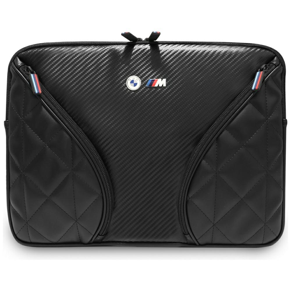 BMW Carbon Pockets & Metal Logo Sleeve 14 BMW Carbon Pockets & Metal Logo Sleeve 14