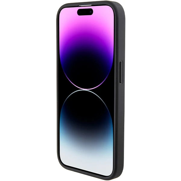BMW M Grip Stand Bicolor dėklas, skirtas iPhone 15 Pro - mėlynas aprašymas - Prekės nuotrauka