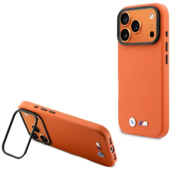 Dėklas BMW M Metal Logo MagSafe Case for iPhone 17 Pro - Oranžinis aprašymas - Prekės nuotrauka