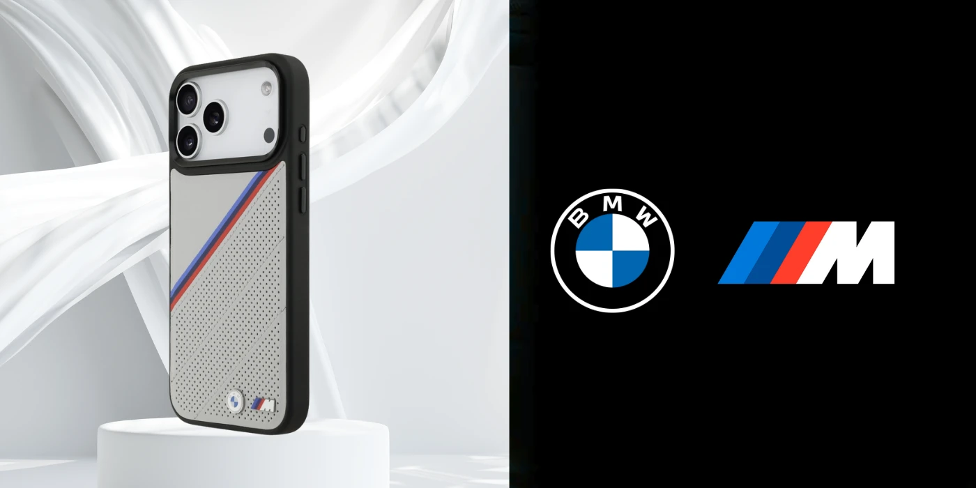 Dėklas BMW M Tricolor Metal Logo MagSafe skirtas Apple iPhone 17 Pro Max pilkos spalvos aprašymas - Prekės nuotrauka Dėklas BMW M Tricolor Metal Logo MagSafe skirtas Apple iPhone 17 Pro Max pilkos spalvos aprašymas - Prekės nuotrauka