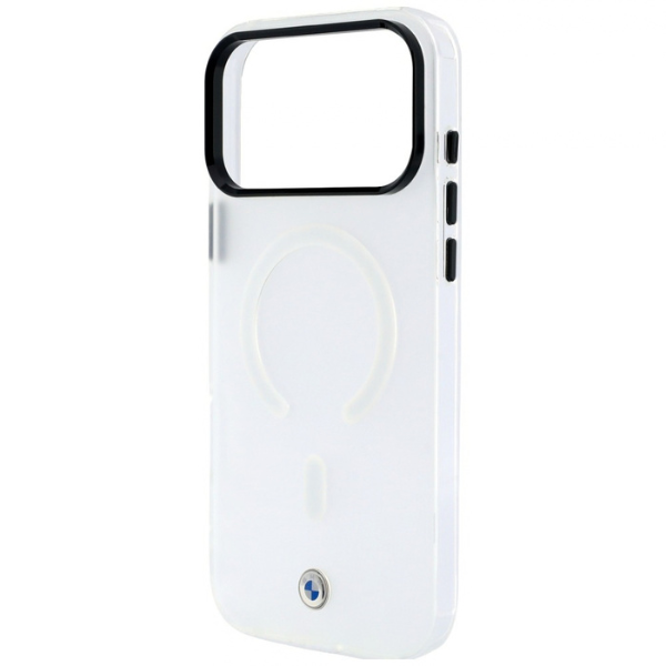 Dėklas BMW Sign Frosted IML & Metal Logo MagSafe Case for iPhone 18 Pro Max / 17 Pro Max - Clear aprašymas - Prekės nuotrauka