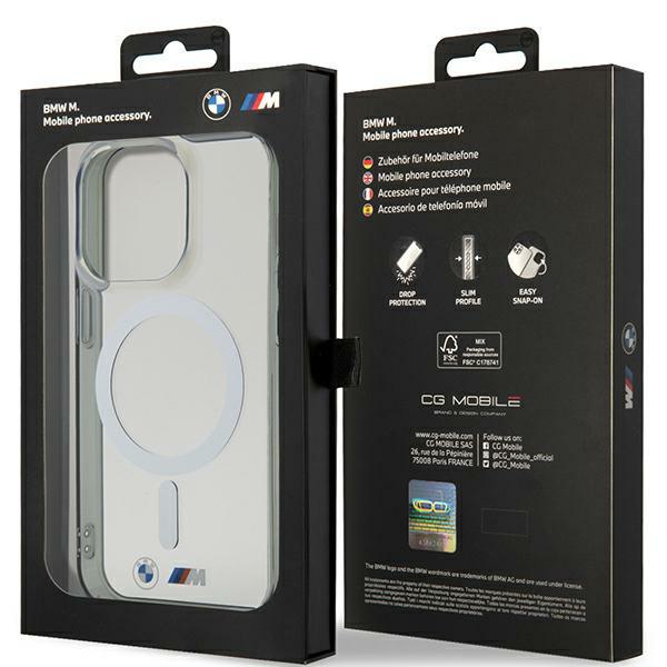 Dėklas BMW Sidabrinis Ring MagSafe case for iPhone 15 Pro Max - transparent aprašymas - Prekės nuotrauka Dėklas BMW Sidabrinis Ring MagSafe case for iPhone 15 Pro Max - transparent aprašymas - Prekės nuotrauka