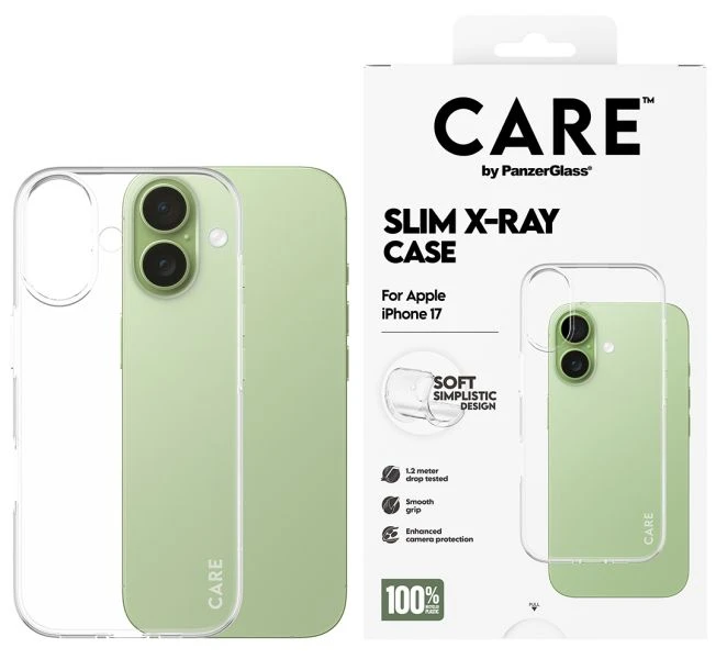 „Panzer Glass CARE by PanzerGlass“ madingas minkštas „X-Ray“ bazinis dėklas, skirtas „iPhone 17 Pro“ – permatomas aprašymas - Prekės nuotrauka „Panzer Glass CARE by PanzerGlass“ madingas minkštas „X-Ray“ bazinis dėklas, skirtas „iPhone 17 Pro“ – permatomas aprašymas - Prekės nuotrauka
