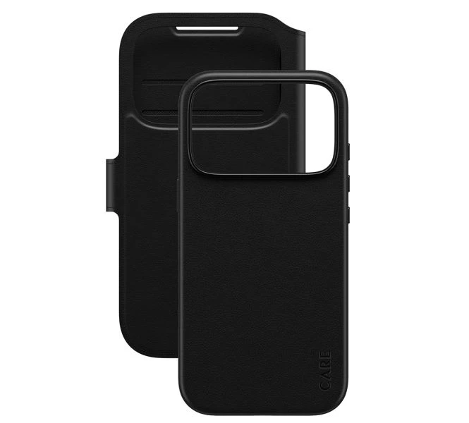 Panzer Glass „CARE by PanzerGlass Feature Tango 2in1“ piniginės dėklas su „MagSafe“ jungtimi, skirtas „iPhone 17 Pro Max“ – juodas aprašymas - Prekės nuotrauka Panzer Glass „CARE by PanzerGlass Feature Tango 2in1“ piniginės dėklas su „MagSafe“ jungtimi, skirtas „iPhone 17 Pro Max“ – juodas aprašymas - Prekės nuotrauka