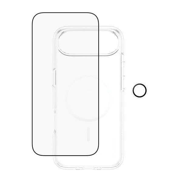 Panzer Glass „CARE by PanzerGlass Flagship Explorer 3-in-1“ dėklas + stiklas + objektyvas, skirtas „iPhone Air“ aprašymas - Prekės nuotrauka