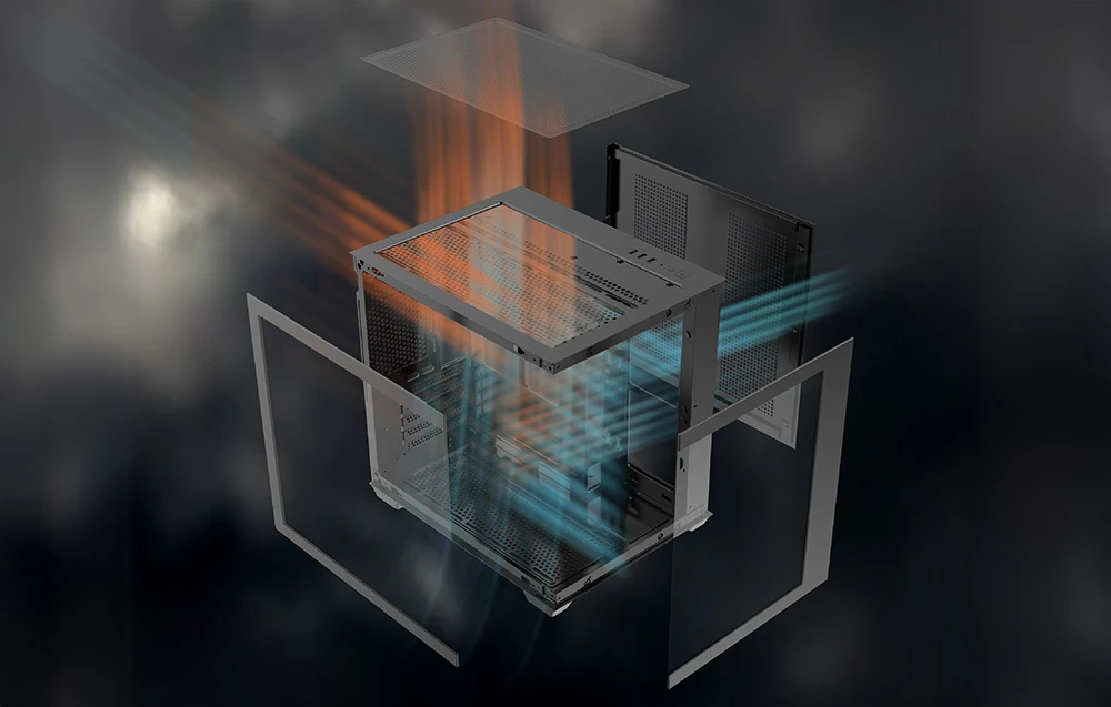 DarkFlash B275 computer case (juodas) aprašymas - Prekės nuotrauka