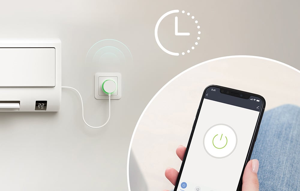 Gosund EP2-Z 10A ZigBee smart plug aprašymas - Prekės nuotrauka