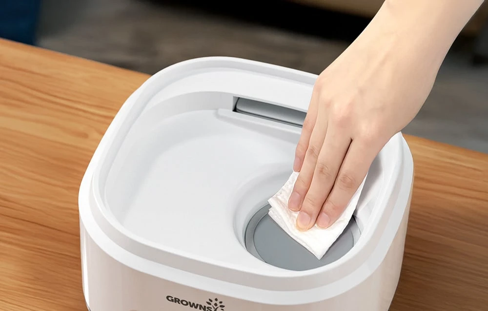Grownsy bottle sterilizer with dryer (pilka) aprašymas - Prekės nuotrauka