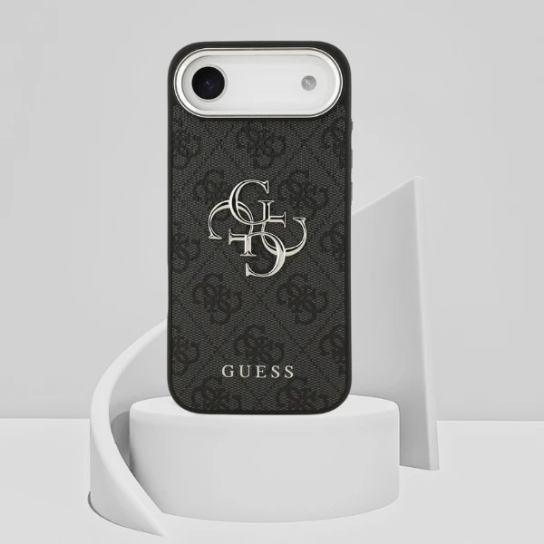 „Guess 4G Big 4G Classic“ logotipo dėklas, skirtas „iPhone 17 Air“ - juodas aprašymas - Prekės nuotrauka „Guess 4G Big 4G Classic“ logotipo dėklas, skirtas „iPhone 17 Air“ - juodas aprašymas - Prekės nuotrauka