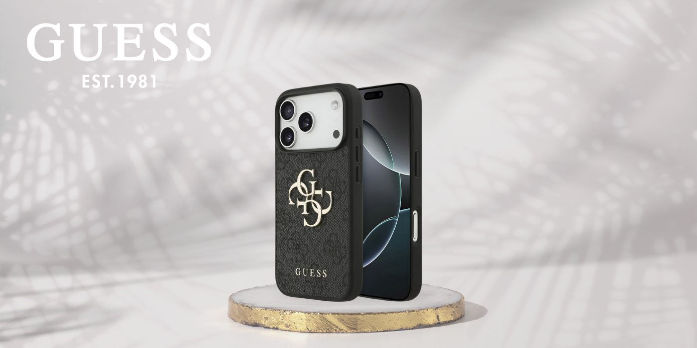 Dėklas Guess 4G Big Logo Case for iPhone 17 Pro / 18 Pro - Juodas aprašymas - Prekės nuotrauka