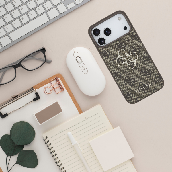 Dėklas Guess 4G Big Logo Case for iPhone 17 Pro / 18 Pro - Brown aprašymas - Prekės nuotrauka