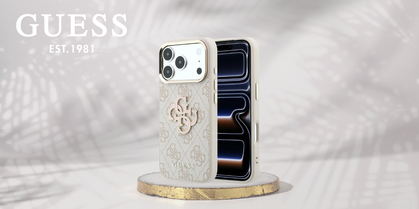 Dėklas Guess 4G & Big Resin Logo Case, skirta iPhone 17 Pro Max / 18 Pro Max – Rožinė aprašymas - Prekės nuotrauka