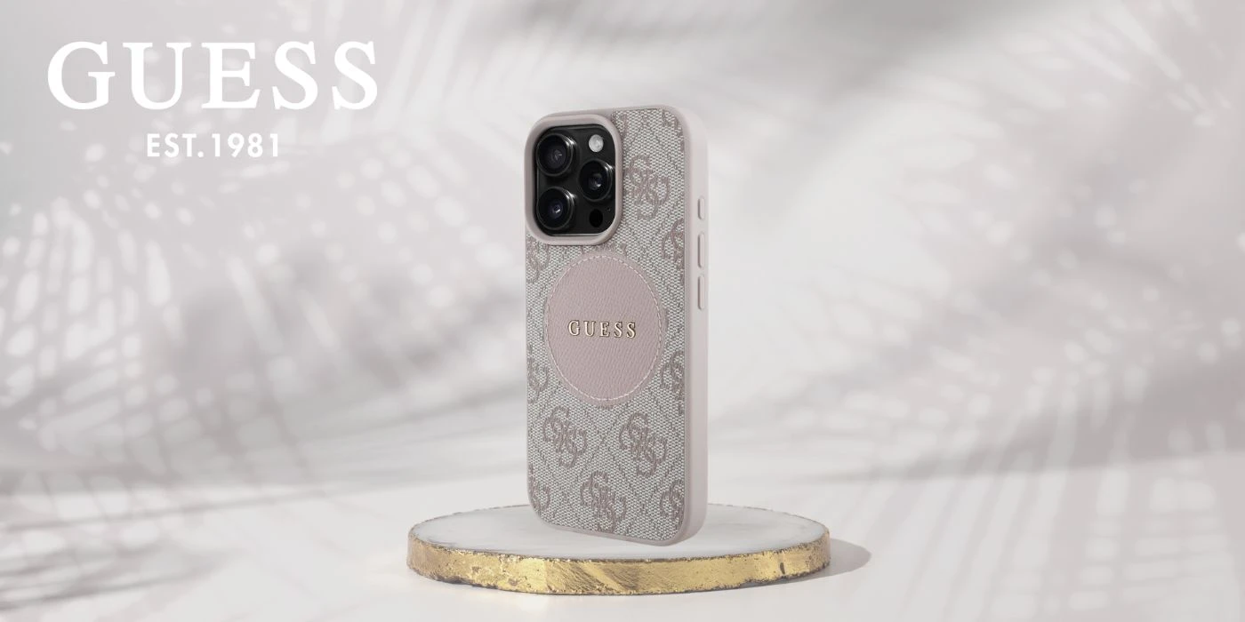 Dėklas Guess 4G Circle Classic Logo MagSafe iPhone 16 Pro Case - Rožinė aprašymas - Prekės nuotrauka