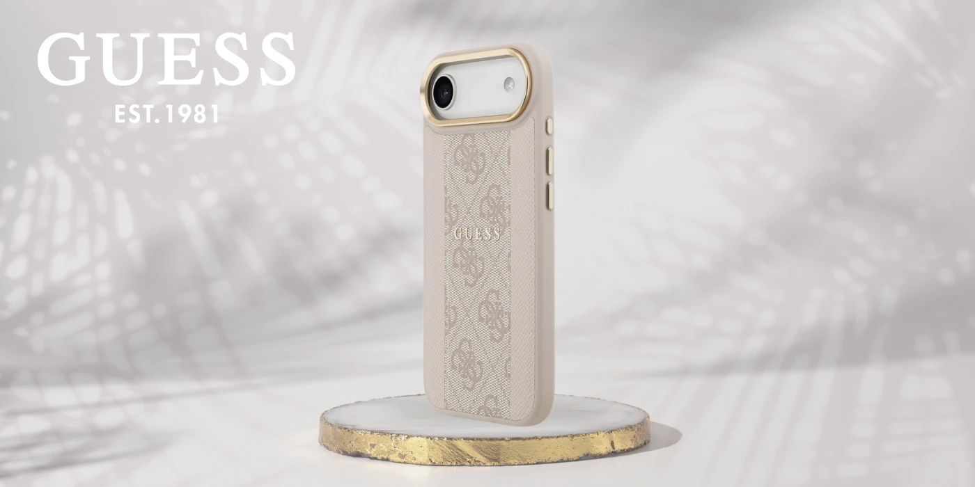 Dėklas Guess 4G Stripe MagSafe Case for iPhone Air - Rožinė aprašymas - Prekės nuotrauka